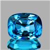 Image 1 : Natural  Electric Blue Zircon 4.18 Cts  [VVS]