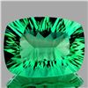 Image 1 : Natural ConCave Cut AAA Emerald Green Fluorite - FL