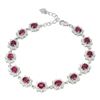 Image 1 : Natural Pigeon Blood Red Ruby Bracelet