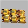 Image 1 : NATURAL GOLDEN YELLOW CITRINE 8x6 MM - FL