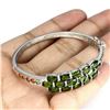 Image 3 : Natural Chrome Diopside Sapphire 77.70 Cts Bangle