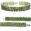 Image 1 : Natural Unheated  Chrome Diopside Bracelet