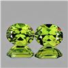 Image 1 : Natural Green Yellow Mali Garnet Pair {Flawless-VVS}