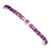 Image 1 : Natural Round Rhodolite Garnet Bracelet