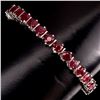 Image 1 : Natural Top Blood Red Ruby Bracelet