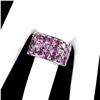 Image 1 : Natural African Pink Rhodolite Garnet Ring