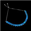 Image 2 : Natural Ethopian  Blue  Opal Bracelet