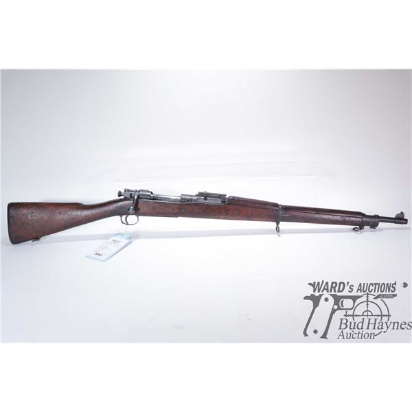 Non-Restricted rifle Springfield Armory model 1903, .30-06 bolt action ...