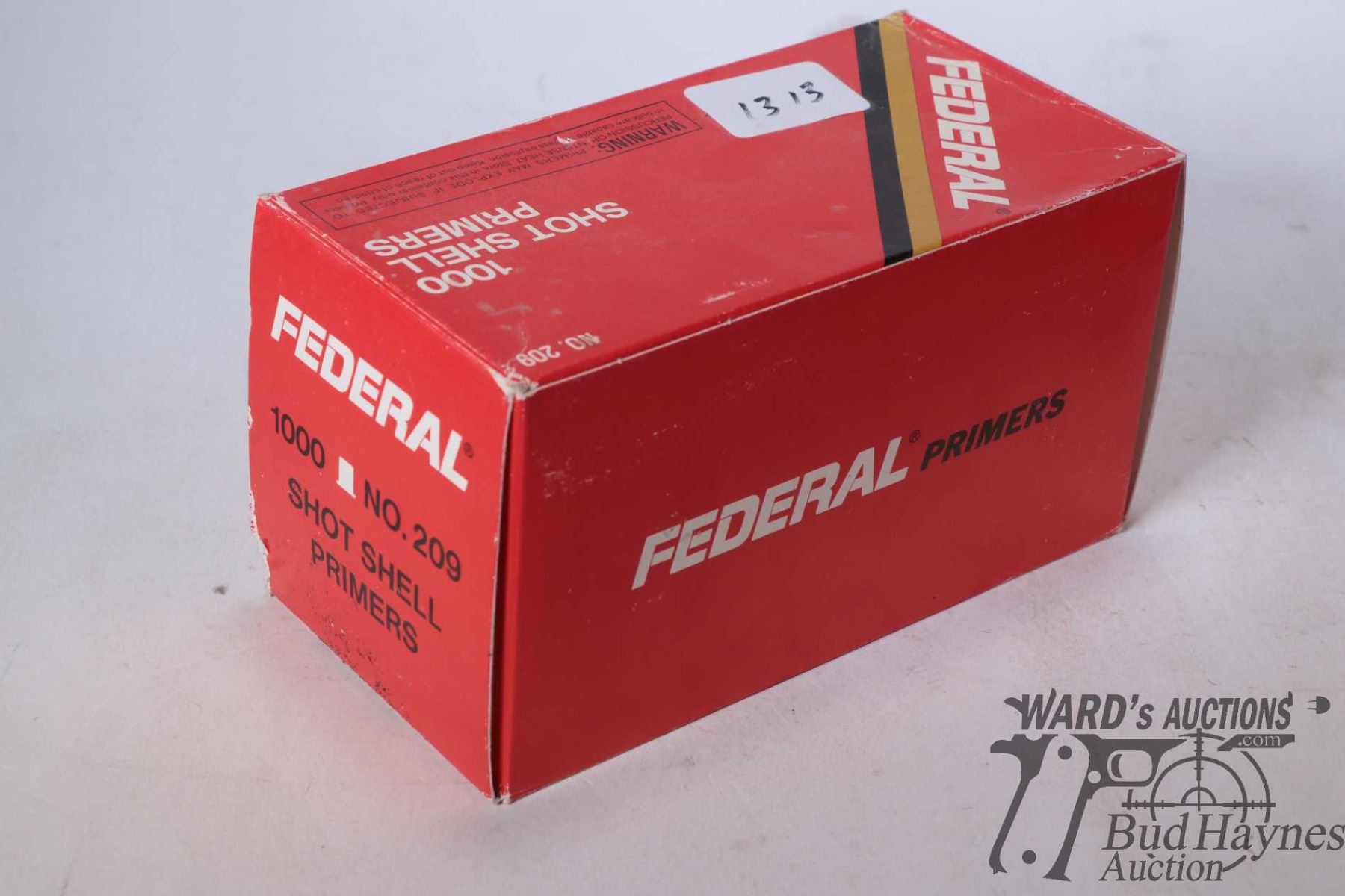 Full 1000 count box of Federal shot shell primers no. 209