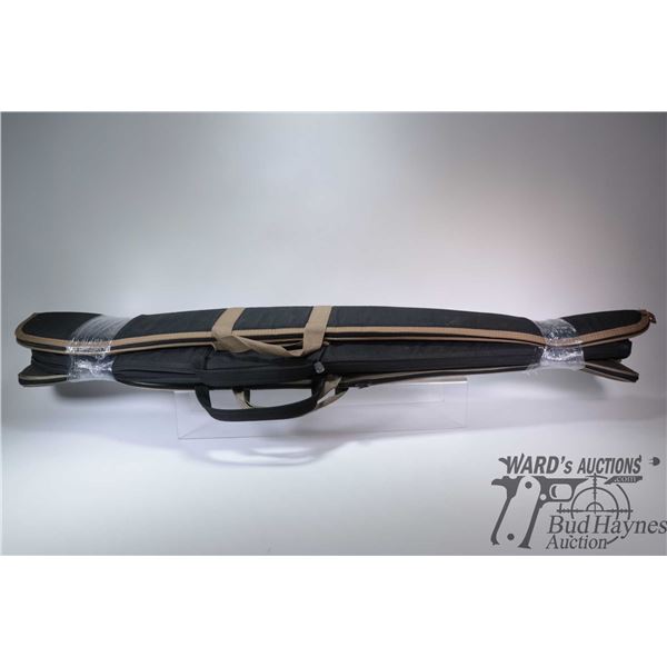 Three soft rifle cases