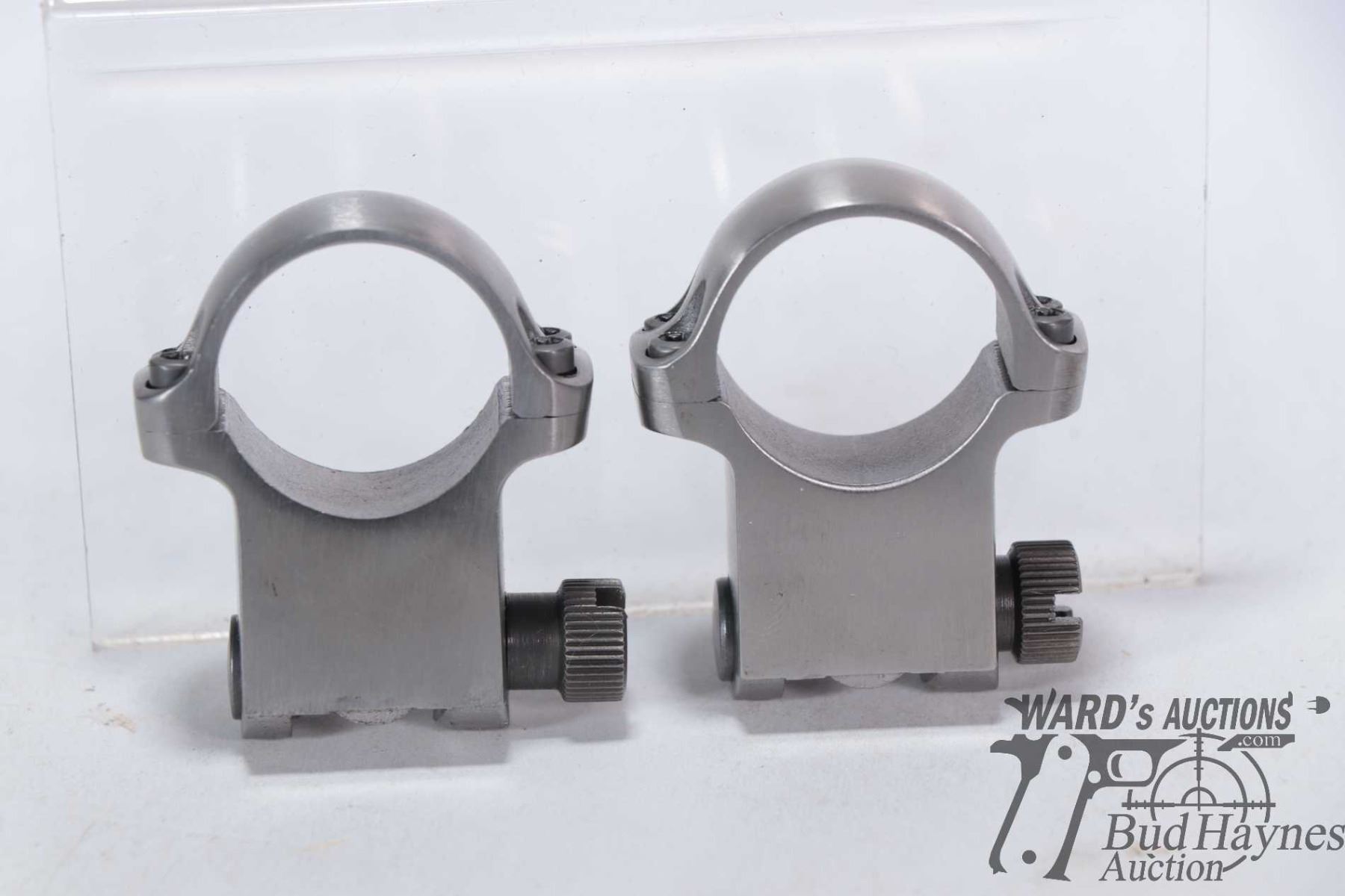 High Rise Scope Rings Pair of stainless steel Ruger 1