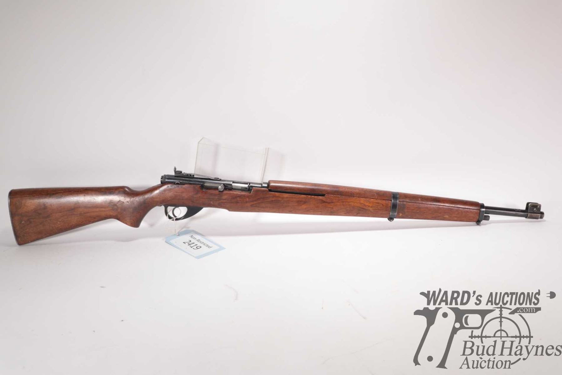 Non-Restricted rifle J. Stevens Springfield model 87M, .22 S, L & LR ...