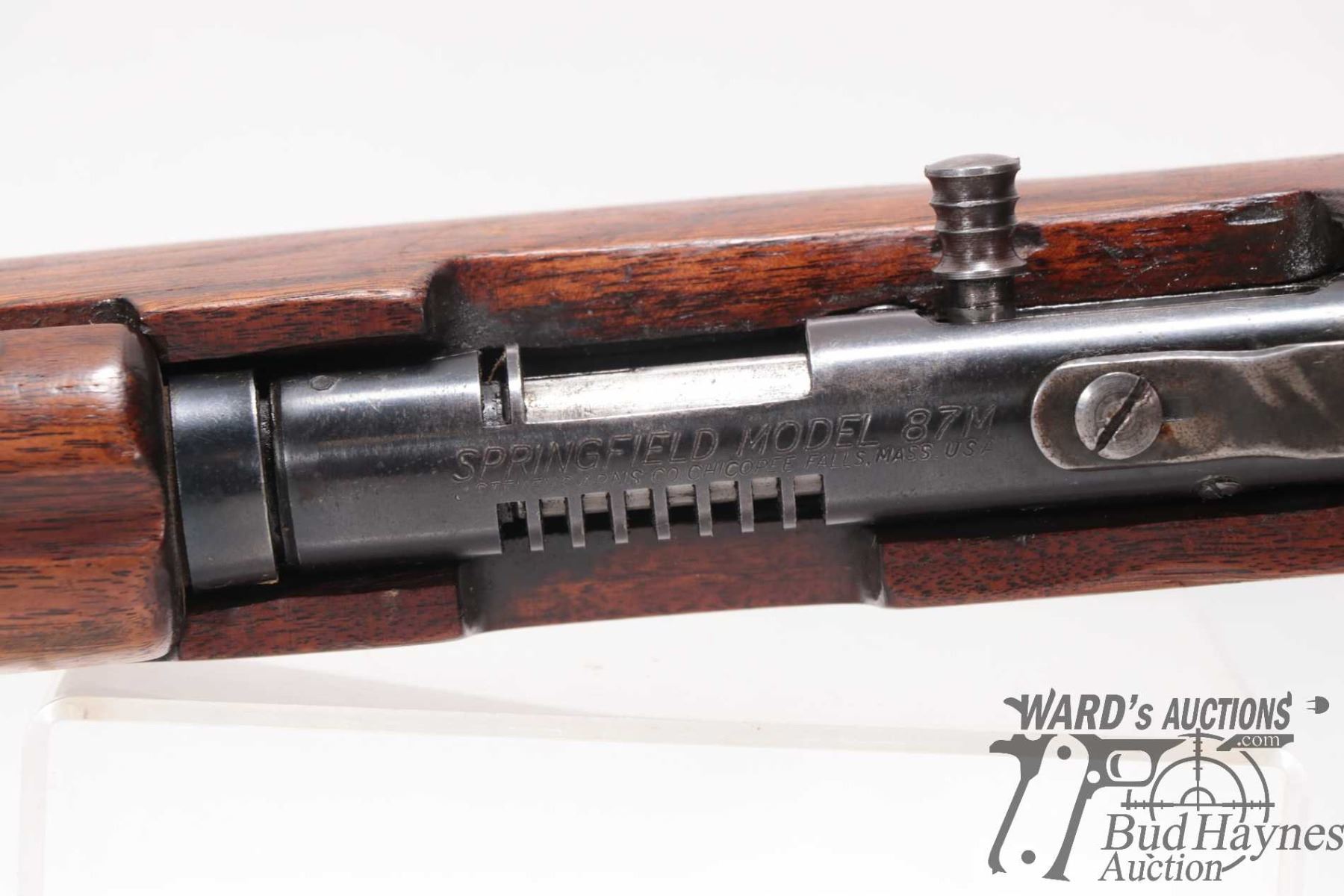 Non-Restricted rifle J. Stevens Springfield model 87M, .22 S, L & LR ...