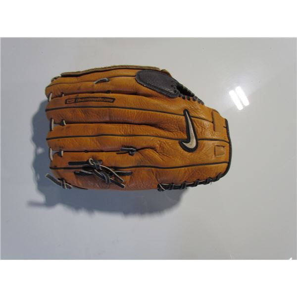 Nike Mitt and Baseball