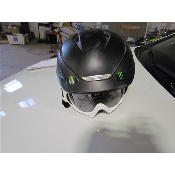 Ski Helmet and Goggles