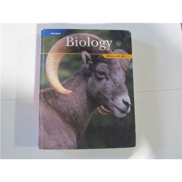 Used Biology Textbook 20-30