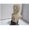 Image 1 : Marble Motzart Head- Book Stopper or Paper Mount