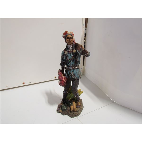 First Nation Man with Rifle