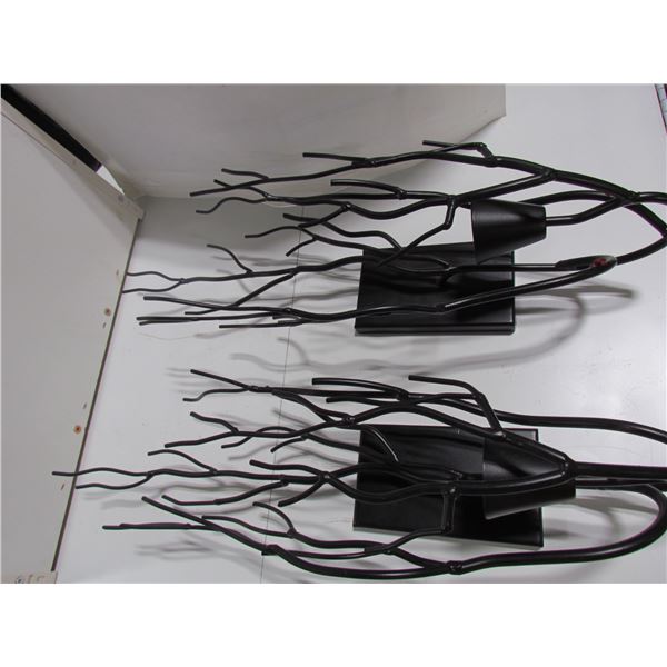 Dead Tree Branch Candle Holders -Wall Mounted