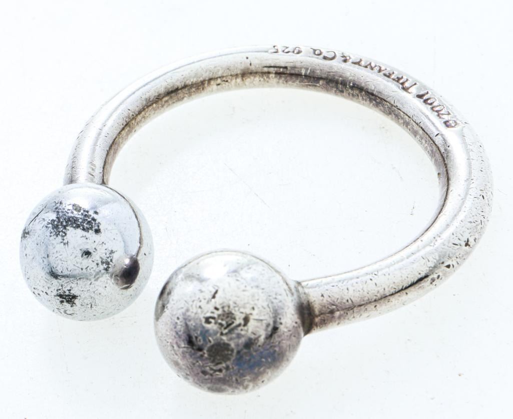 Tiffany & Co. 925 Sterling Silver Key Ring - Estate Collection