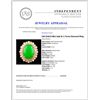 Image 5 : 8.48ct Jade & 1.71ctw Diamond Ring, 14K Gold