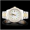 Image 2 : 36mm wristwatch 3.00ct diamonds Rolex DateJust