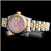 Image 1 : Diamond-studded Rolex for Women: DateJust