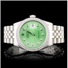 Image 2 : Diamond 36MM Rolex DateJust Watch