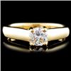 Image 2 : Diamond Ring in 14K Gold, 0.46ctw