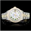 Image 2 : Diamond Ladies Watch: Rolex YG/SS DateJust