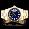 Image 2 : Men's Diamond Rolex 18K YG Day-Date Watch