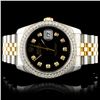 Image 2 : 36MM Rolex DateJust 116233 Diamonds 18K YG/SS