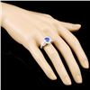Image 3 : 2.01ct Sapphire & 0.80ctw Diam Ring in 18K Gold