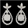 Image 2 : 1.66ctw Diamond Earrings in 14K Gold