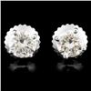 Image 2 : 0.70ctw Diamond Earrings in 14K Gold