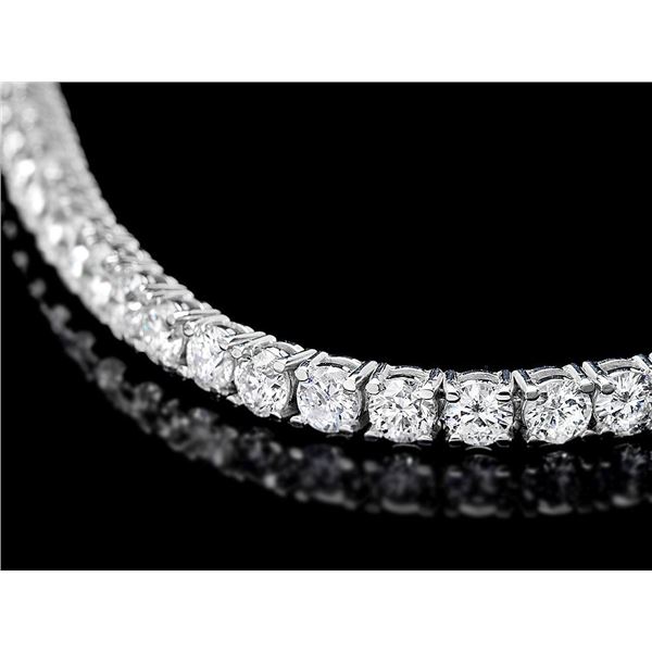 7.50ct Diamond Bracelet in 18k White Gold