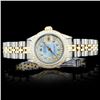 Image 2 : Diamond Ladies Watch: Rolex YG/SS DateJust