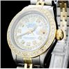 Image 3 : Diamond Ladies Watch: Rolex YG/SS DateJust