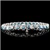 Image 1 : 16.98ctw Diamond Tennis Bracelet in 14K Gold
