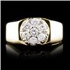Image 2 : 0.28ctw Diamond Ring in 14K Gold