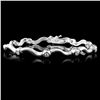 Image 2 : 1ctw Diamond Bracelet in 14K White Gold