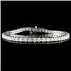 Image 2 : 4.00ctw Diamond Bracelet in 14K Gold