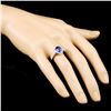 Image 3 : 18K Gold Ring 2.36ct Tanzanite & 0.50ctw Diamond