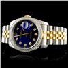 Image 1 : 36MM Rolex DateJust 116233 Diamond Watch 18K YG/SS