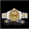 Image 2 : Diamond Ladies Rolex YG/SS DateJust Watch