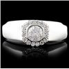 Image 2 : 0.86ctw Diamond Ring in 14K White Gold