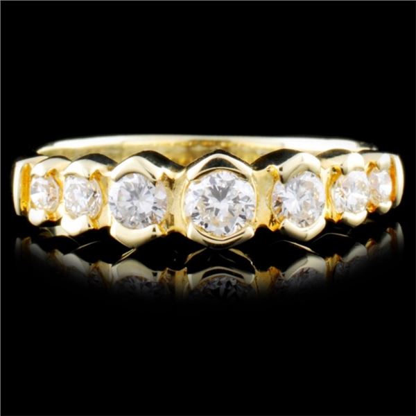 0.58ctw Diamond Ring in 14K Gold