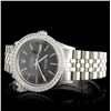 Image 1 : Men's Diamond Rolex DateJust Watch SS