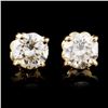 Image 2 : 0.48ctw Diamond Earrings in 14K Gold