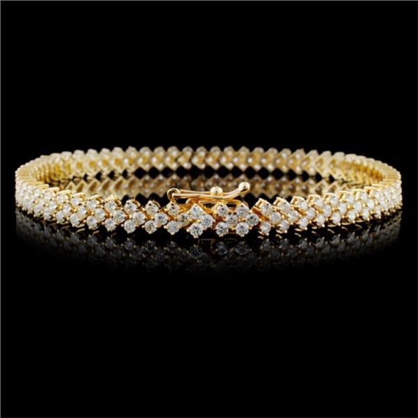 4.00ctw Diamond Bracelet in 18K Gold